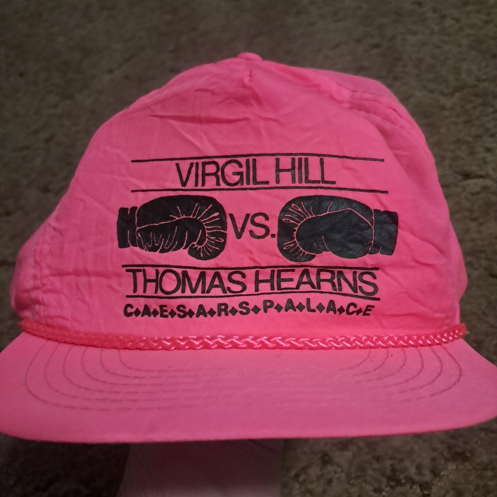 Otto Cap Pink Boxing Event Cap virgil hill